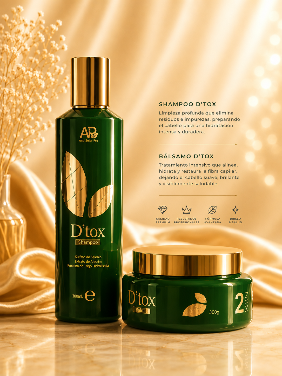 Shampoo D’Tox – Limpieza Profunda y Preparación Capilar