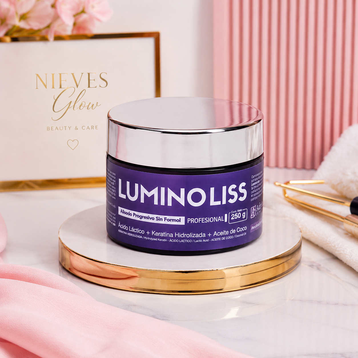 Lumino Liss – Alisado Progresivo Sin Formol 250 g