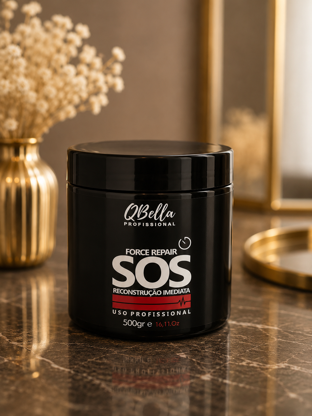 ✨ Q’Bella SOS Force Repair – Reconstrucción Capilar Intensiva